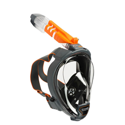 Aria Qr+ Full Face Snorkel Mask W/ Camera Holder