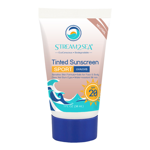 Eco Tinted Sunscreen for Face and Body Sport SPF 20