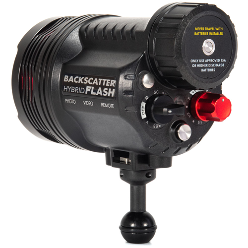 Backscatter Hybrid Strobe/Video Light HF-1