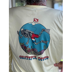 Grateful Diver Classic UV Hoodie | Grateful Diver XS / Seagrass