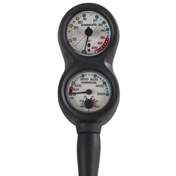 Compact Console 200 Feet Gauge With Depth,pressure Gauge