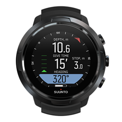 Suunto D5 All Black With Usb Cable