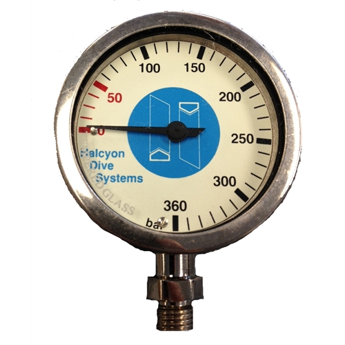 Master Submersible pressure gauge, 0-5500 psi 