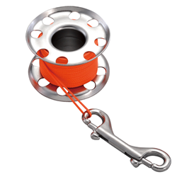 Dive Rite CLASSIC PRIMARY REEL W/ SHACKLE SNAP - Dive Zone LLC