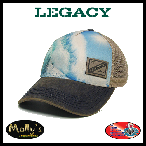 Legacy Hats at Molly's Mancave and St Croix SCUBA Virgin Islands