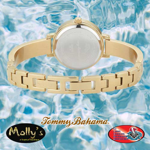 tommy bahama pineapple dial ladies watch