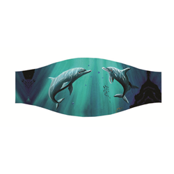 Mask Strap Cover  Dolphins 2