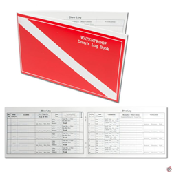 Trident Dive Log Book for Charting Your Dives Diving Log Book Scuba Log Book 