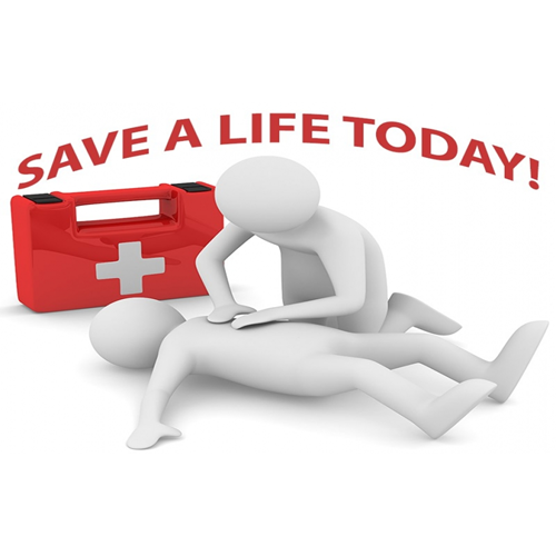 cpr aed clipart