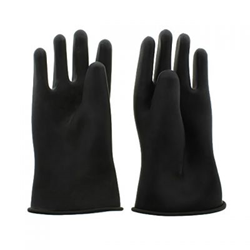 Heavy Duty Dry Gloves - 11 - Short Black