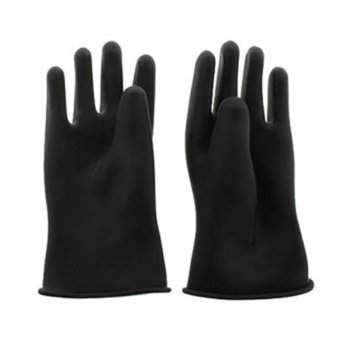 Heavy Duty Dry Gloves - 10 - Long Black