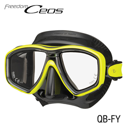 Ceos Mask -black/flash Yellow