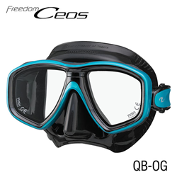 Ceos Mask -black/ocean Green