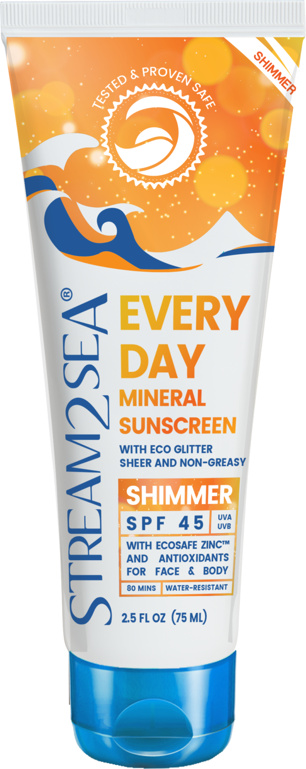 Every Day Mineral Sunscreen - Shimmer 2.5 Oz. 