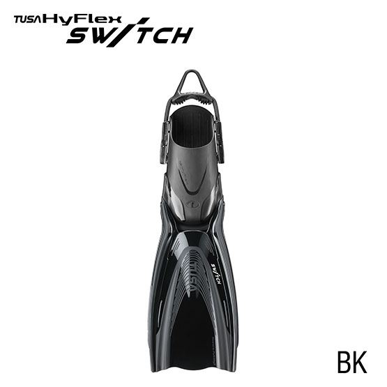 Tusa Hyflex Switch Fin Black Med