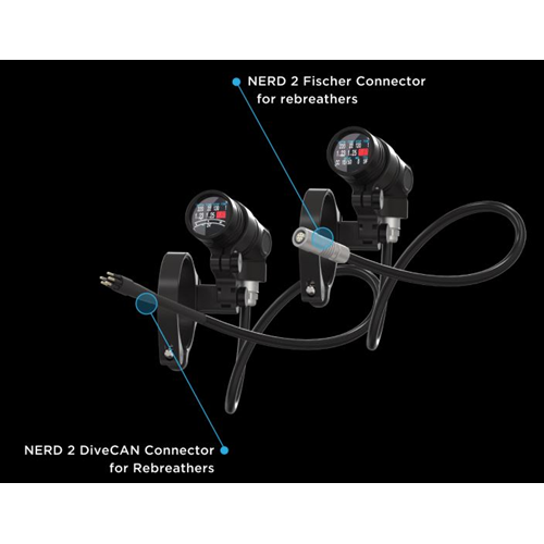 Nerd 2 Fischer Connector for rebreathers
